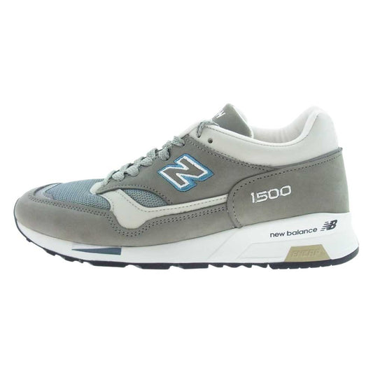 NEW BALANCE ニューバランス M1500BSG MADE IN ENGLAND 英国製 ローカット スニーカー グレー系 USA 7.5【美品】【中古】