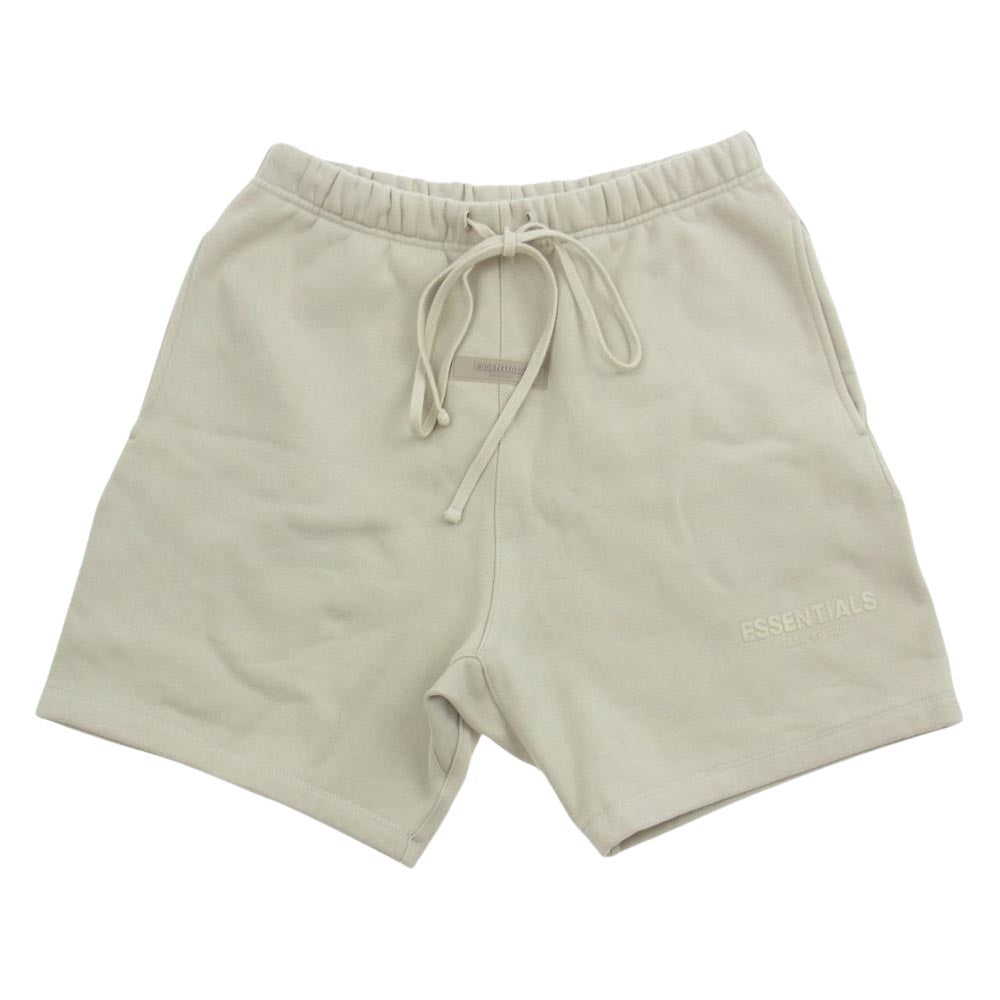FEAR OF GOD フィアオブゴッド ESSENTIALS エッセンシャルズ スウェット ショートパンツ ベージュ系 S【中古】