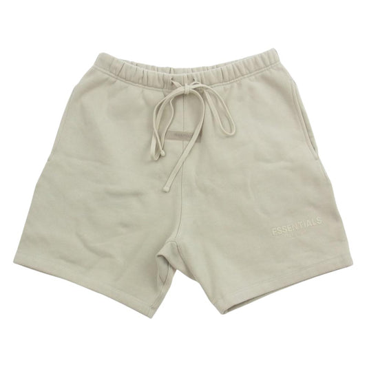 FEAR OF GOD フィアオブゴッド ESSENTIALS エッセンシャルズ スウェット ショートパンツ ベージュ系 S【中古】