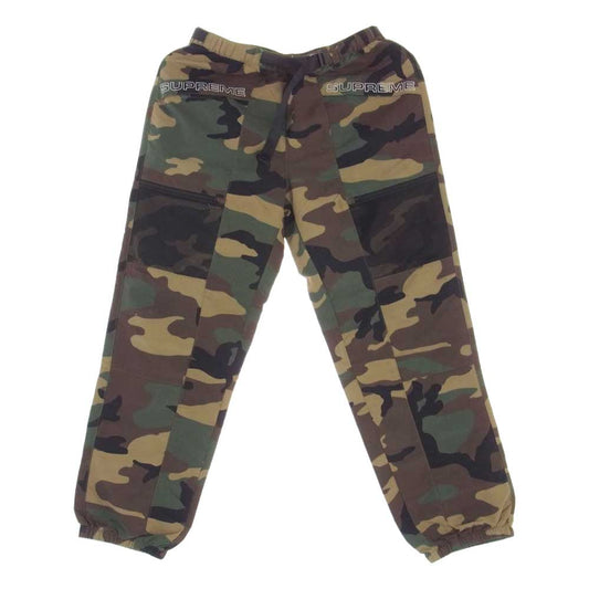 Supreme シュプリーム 20SS UTILITY BELTED PANT ユーティリティ ベルテッド パンツ カモ柄 カーキ系 S【中古】