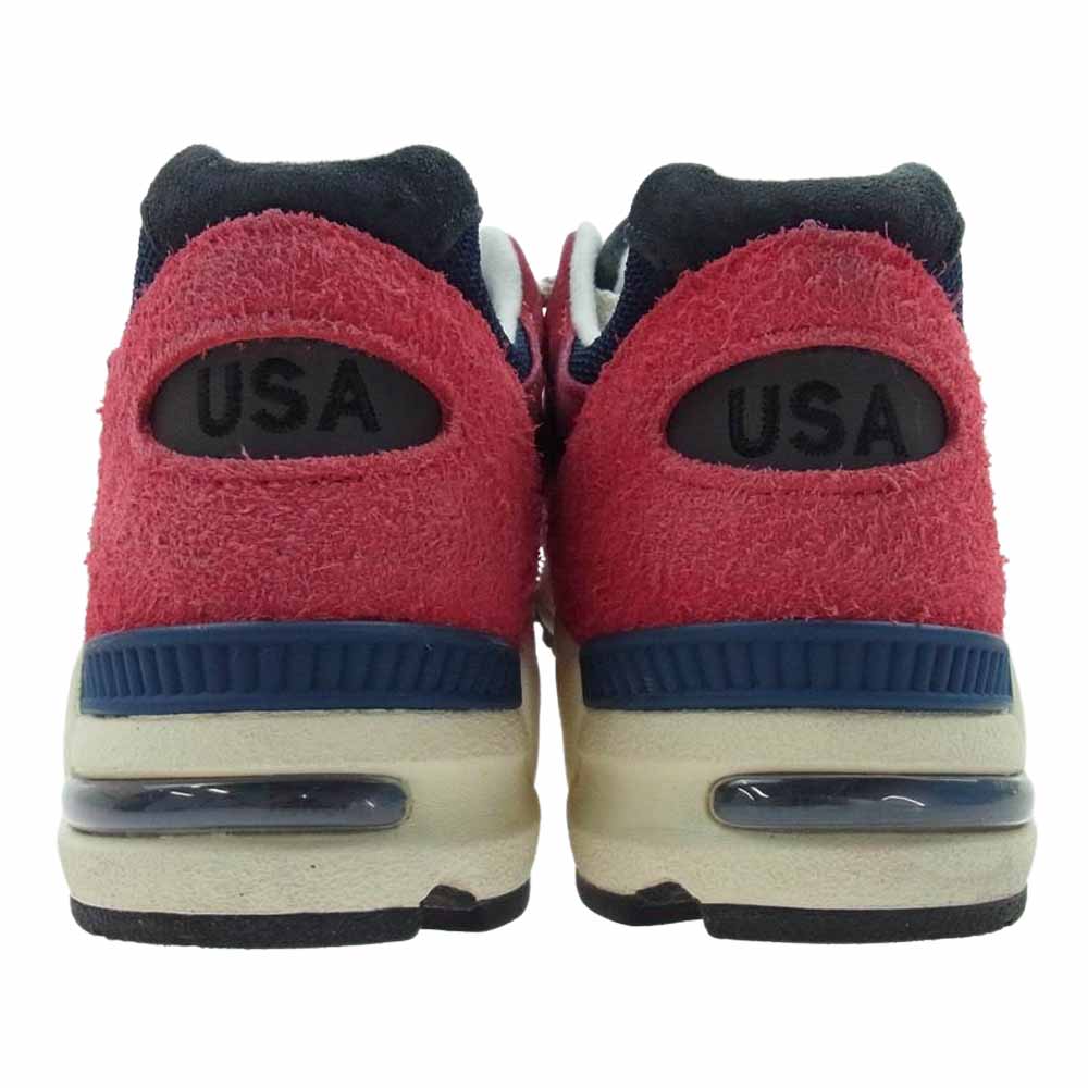 NEW BALANCE ニューバランス M990AD2 USA製 Red スニーカー ランニング シューズ レッド系 26.5cm【中古】