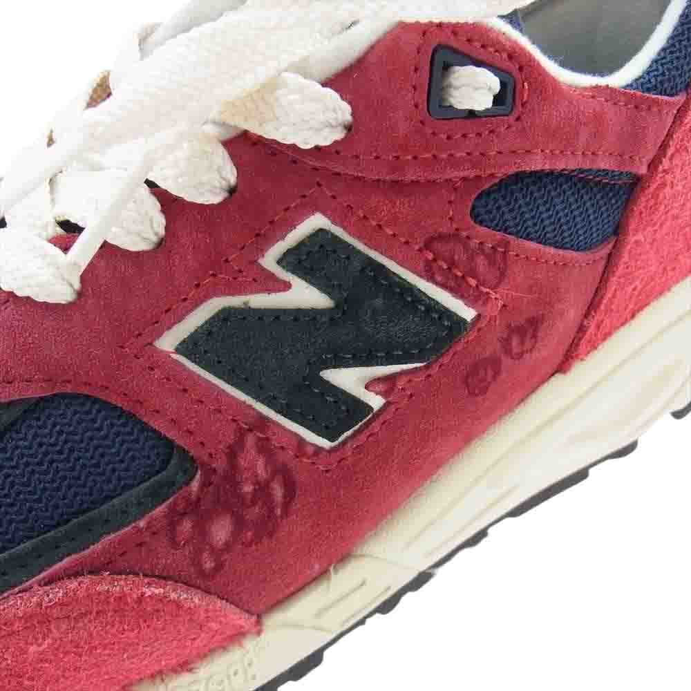 NEW BALANCE ニューバランス M990AD2 USA製 Red スニーカー ランニング シューズ レッド系 26.5cm【中古】
