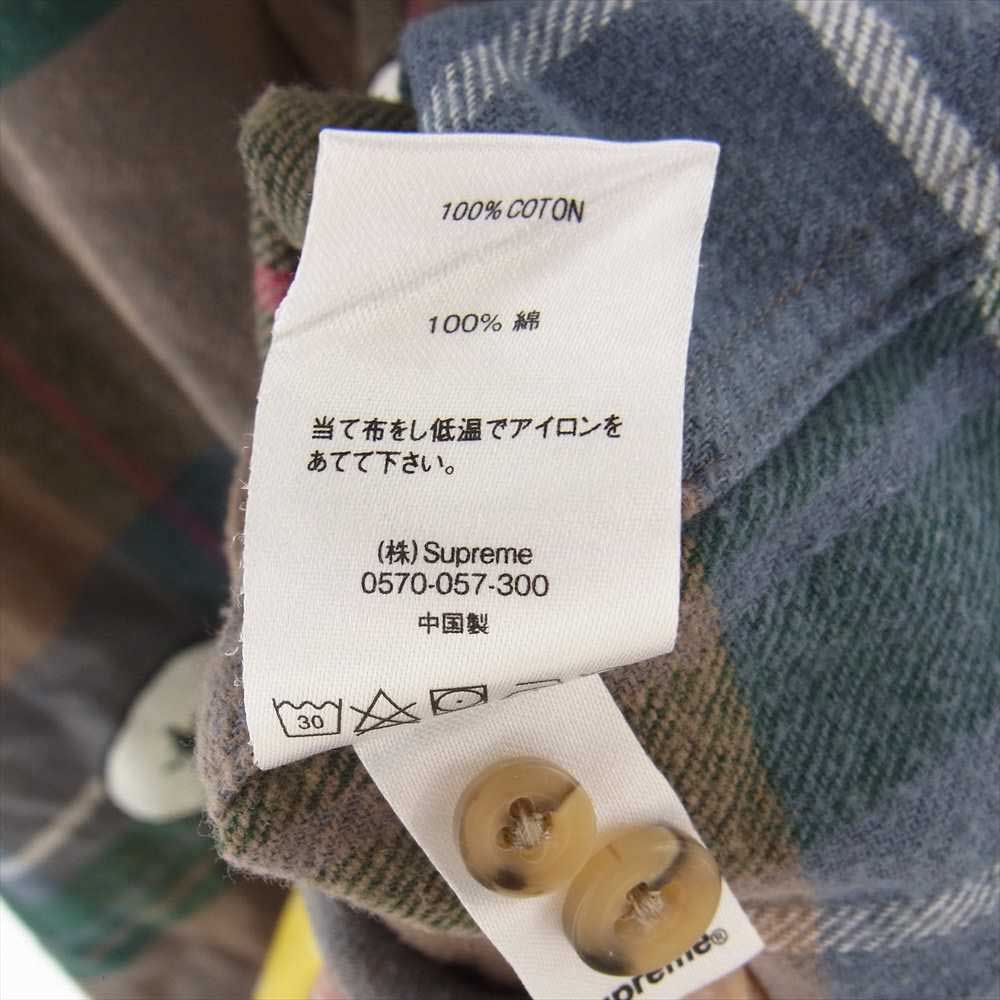 Supreme シュプリーム 20SS Daniel Johnston Plaid Shirt ダニエル ジョンストン プレイド L/S チェック シャツ マルチカラー系 L【中古】