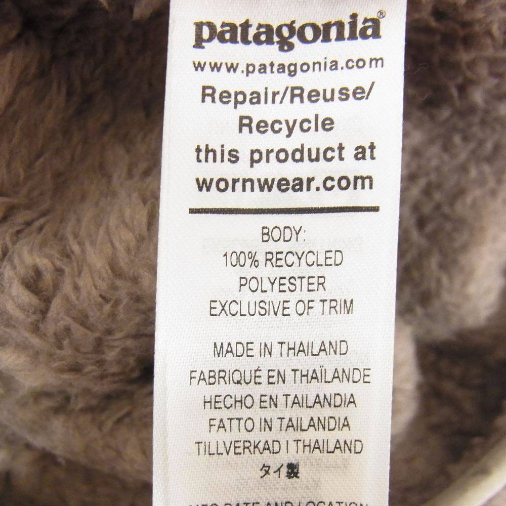 patagonia パタゴニア 22AW 25927 22年製 LOS GATOS VEST ロスガトス フリース ベスト ブラウン系 S【中古】