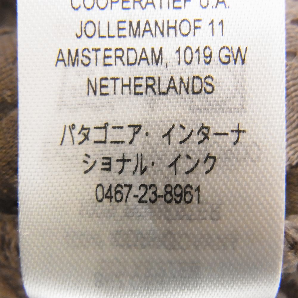 patagonia パタゴニア 22AW 25927 22年製 LOS GATOS VEST ロスガトス フリース ベスト ブラウン系 S【中古】