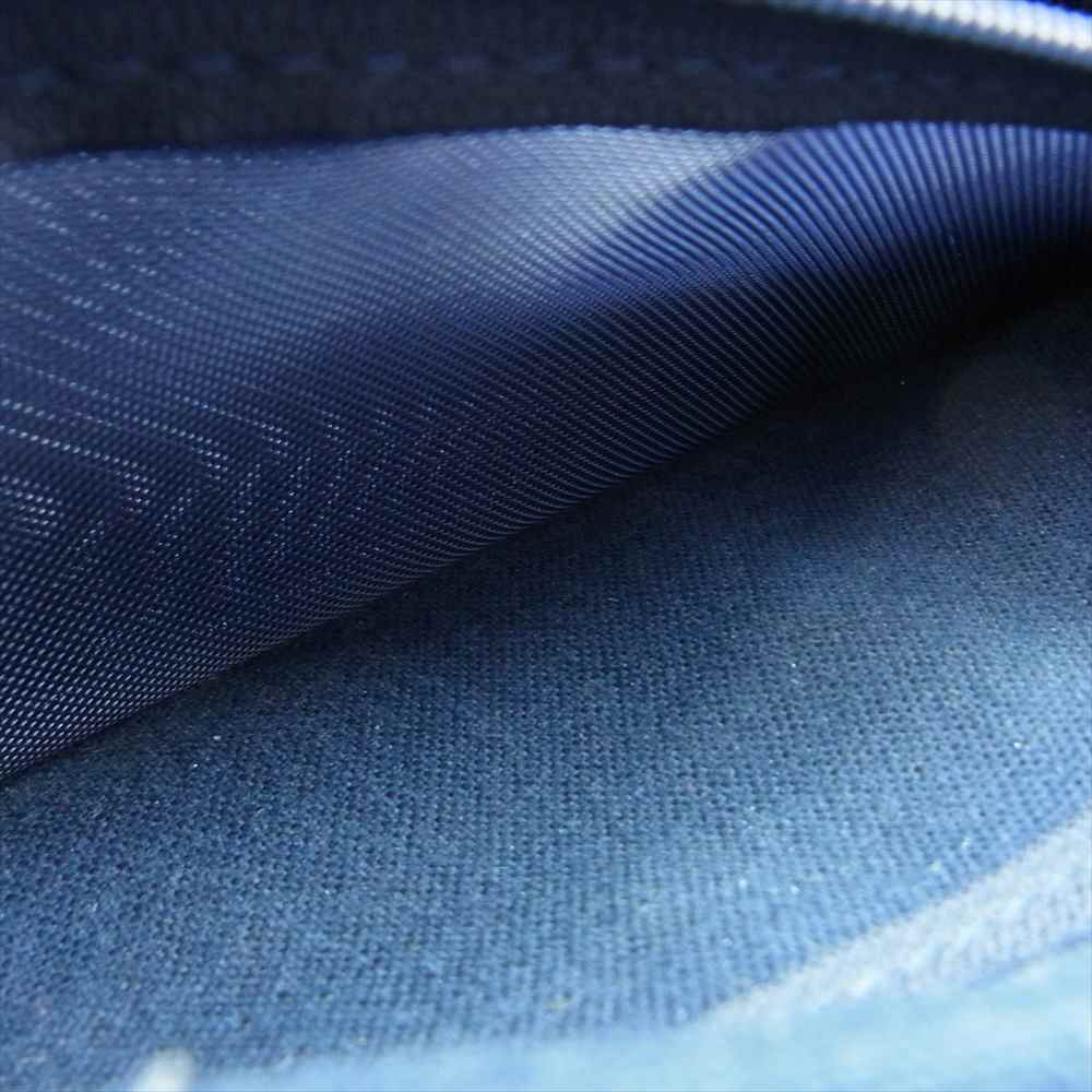 PORTER ポーター SMOKY WALLET 二つ折り 長財布 ネイビー系【中古】