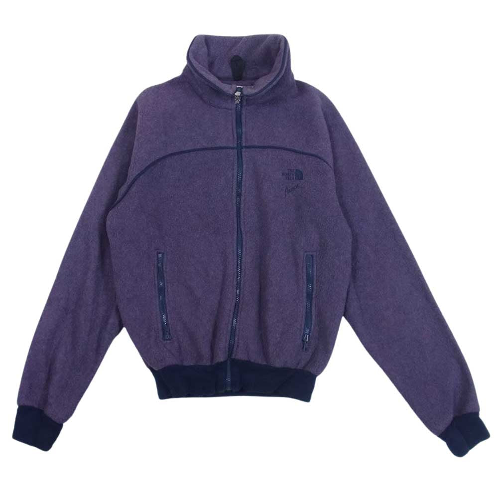 THE NORTH FACE ノースフェイス 80s 茶タグ 英国製 Fleece フリース ジャケット パープル系 M【中古】