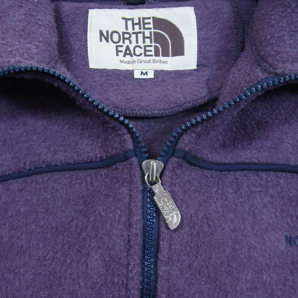 THE NORTH FACE ノースフェイス 80s 茶タグ 英国製 Fleece フリース ジャケット パープル系 M【中古】