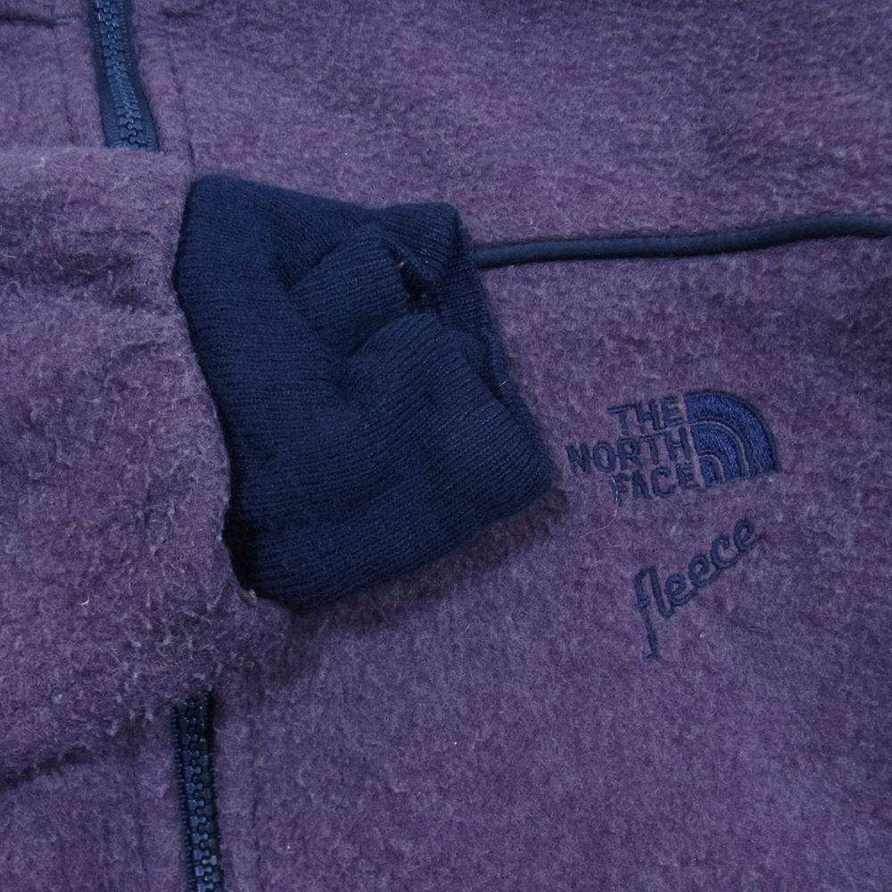 THE NORTH FACE ノースフェイス 80s 茶タグ 英国製 Fleece フリース ジャケット パープル系 M【中古】