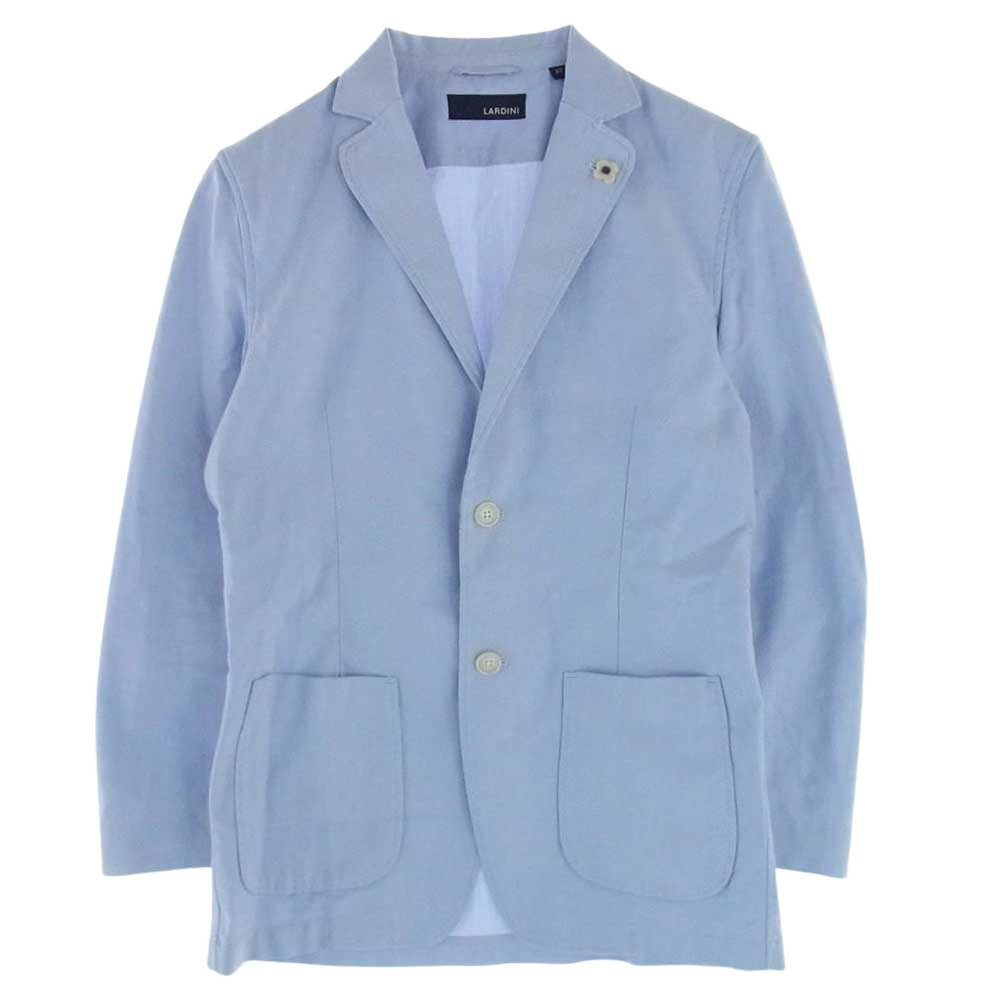 LARDINI ラルディーニ JRAMAJ イタリア製 2B シングル テーラードジャケット ブルー系 XS【中古】