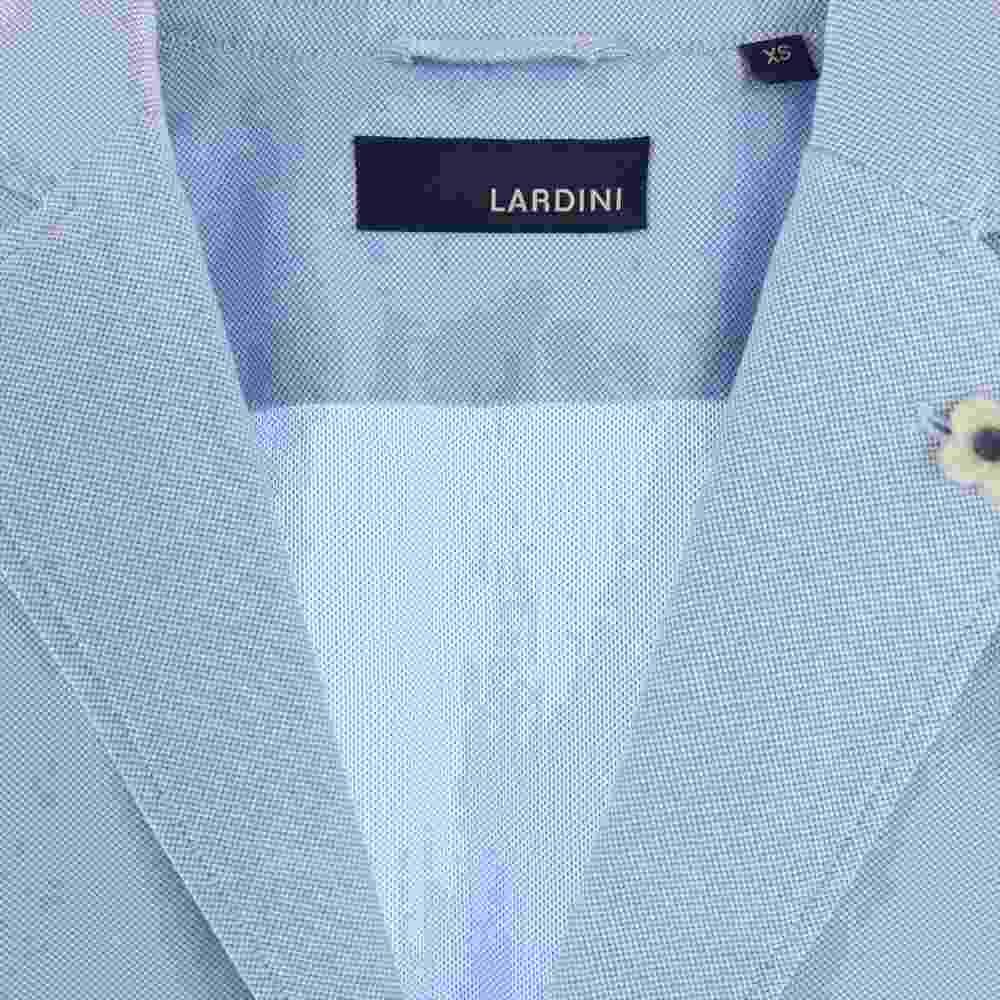 LARDINI ラルディーニ JRAMAJ イタリア製 2B シングル テーラードジャケット ブルー系 XS【中古】