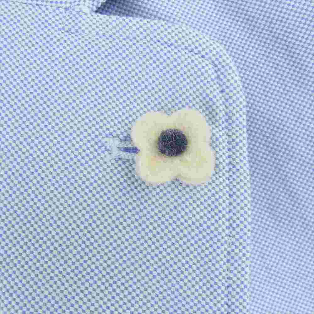 LARDINI ラルディーニ JRAMAJ イタリア製 2B シングル テーラードジャケット ブルー系 XS【中古】