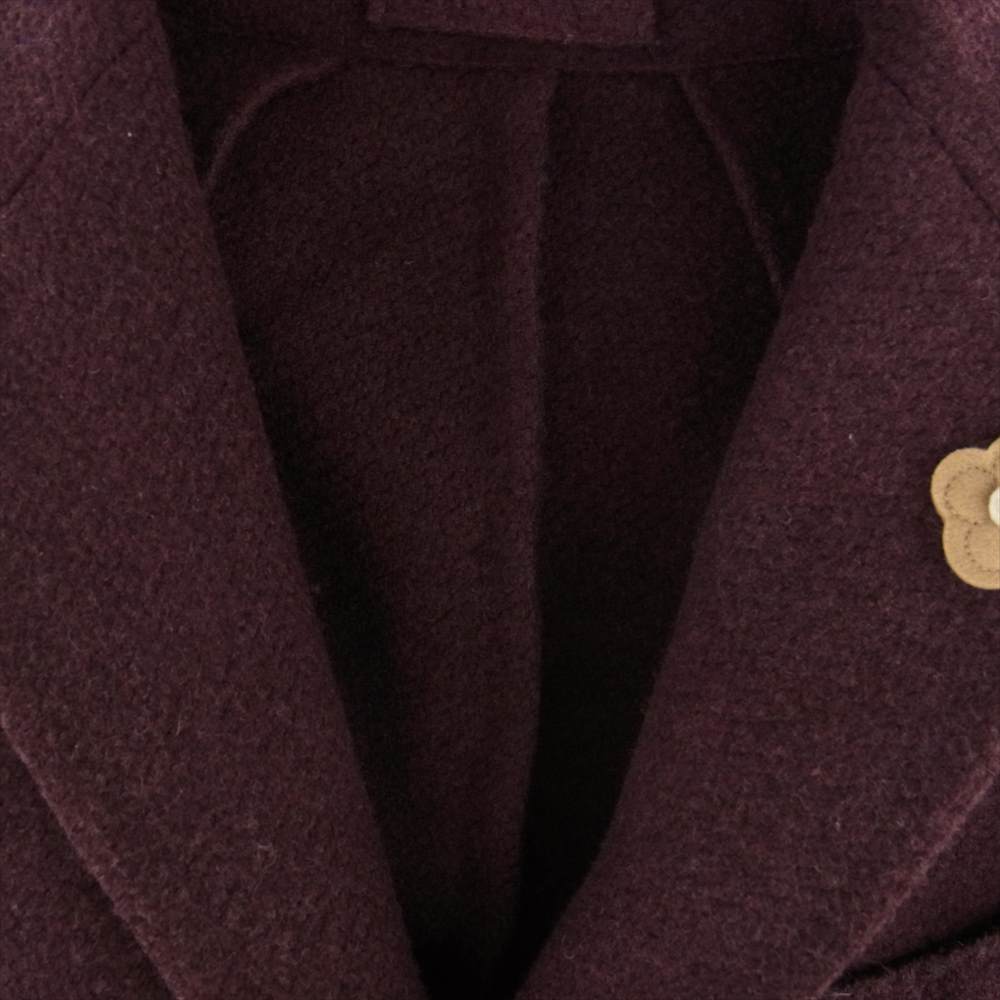 LARDINI ラルディーニ JD609AQ-80 イタリア製 ブートニエール ウール 3B チェスター フィールド コート ブラウン系 44【中古】