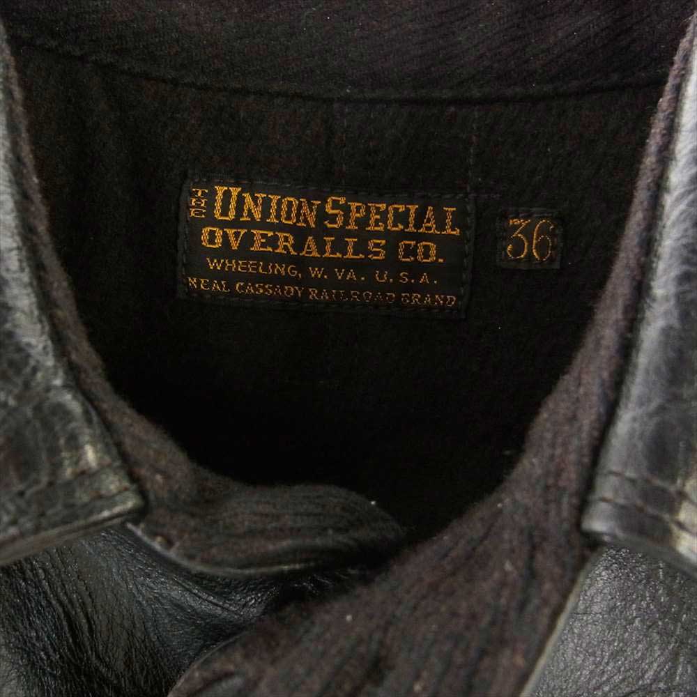 FREEWHEELERS フリーホイーラーズ BRAKEMAN COAT ホースハイド ブレーキマン コート ブラック系【中古】