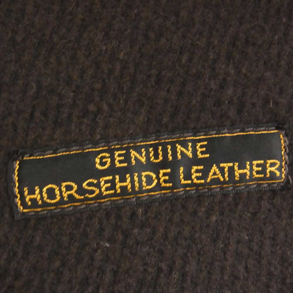 FREEWHEELERS フリーホイーラーズ BRAKEMAN COAT ホースハイド ブレーキマン コート ブラック系【中古】
