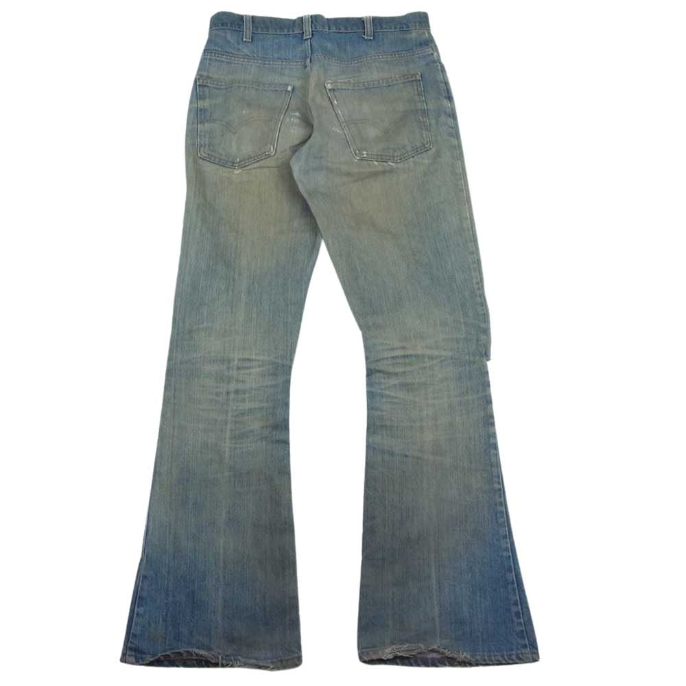 Levi's リーバイス 517 タブ無し TALON ジップ ブーツカット ボタン裏8 デニム パンツ インディゴブルー系【中古】