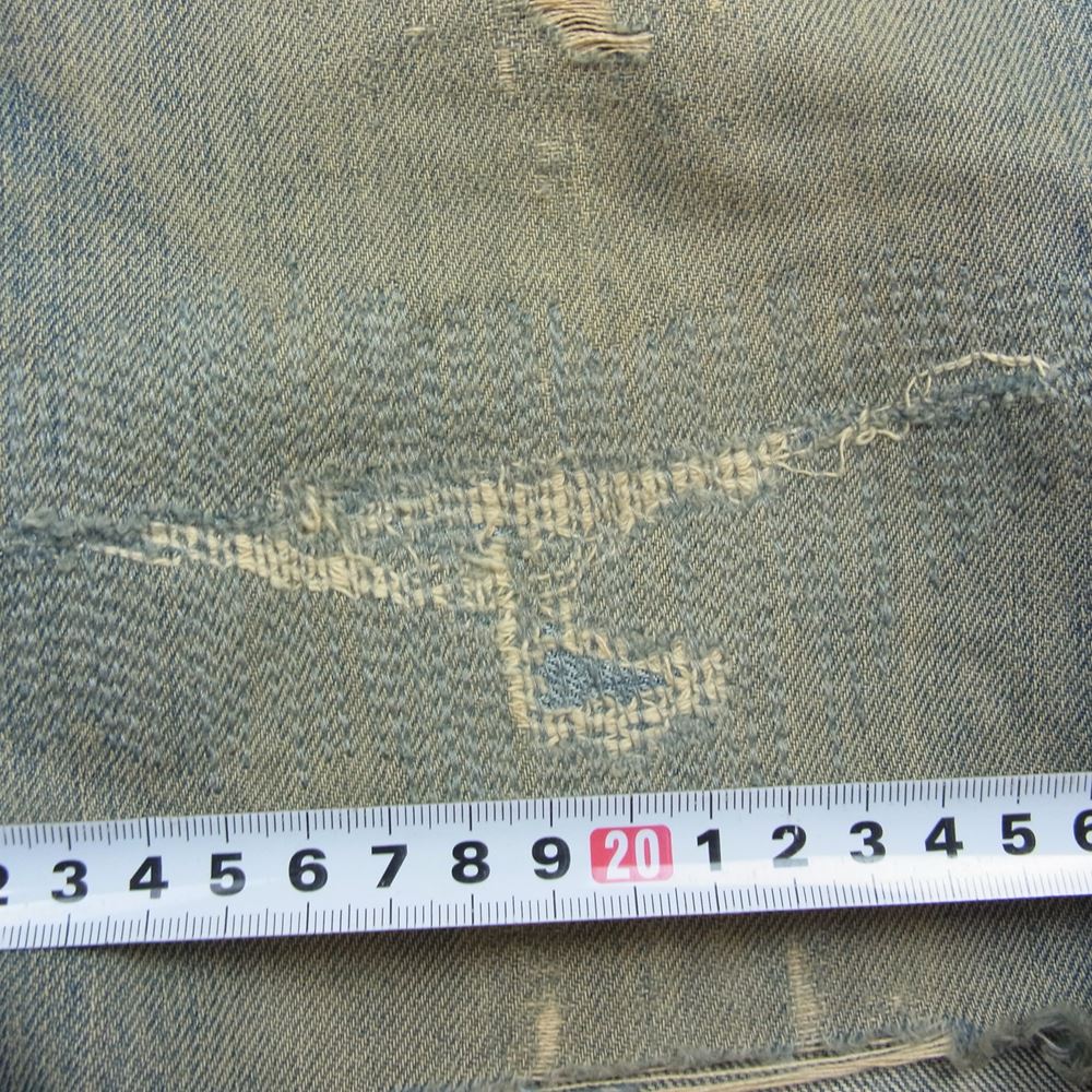 Levi's リーバイス 517 タブ無し TALON ジップ ブーツカット ボタン裏8