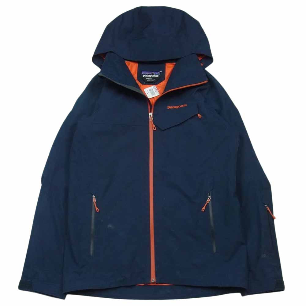 patagonia パタゴニア 31391 17AW 17年製 POWDER BOWL JACKET GORE-TEX ゴアテックス パウダーボウル ジャケット ダークネイビー系 XS【中古】