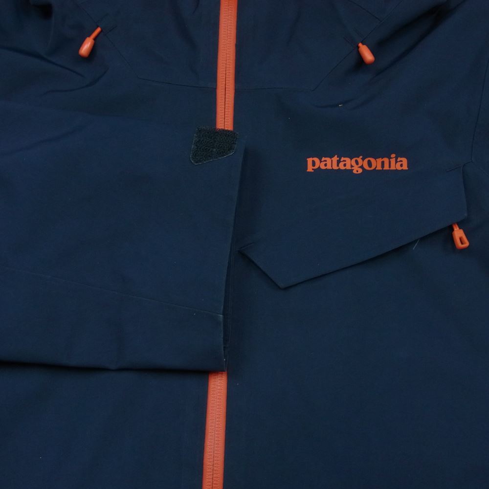 patagonia パタゴニア 31391 17AW 17年製 POWDER BOWL JACKET GORE-TEX ゴアテックス パウダーボウル ジャケット ダークネイビー系 XS【中古】