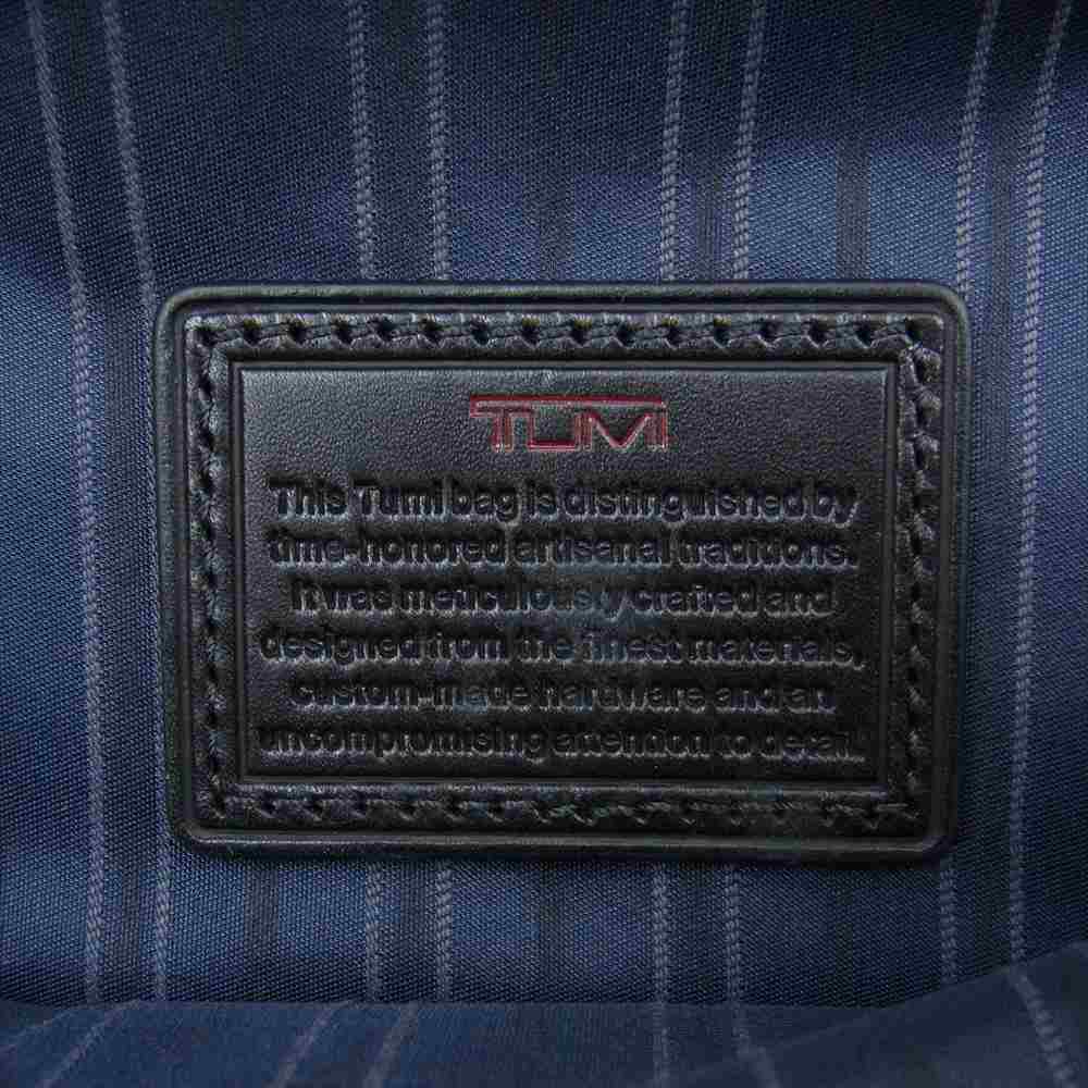 TUMI トゥミ 26101 SLIM DELUXE PORTFOLIO スリム デラックス ポートフォリオ 2WAY ブリーフケース ネイビー系【新古品】【未使用】【中古】