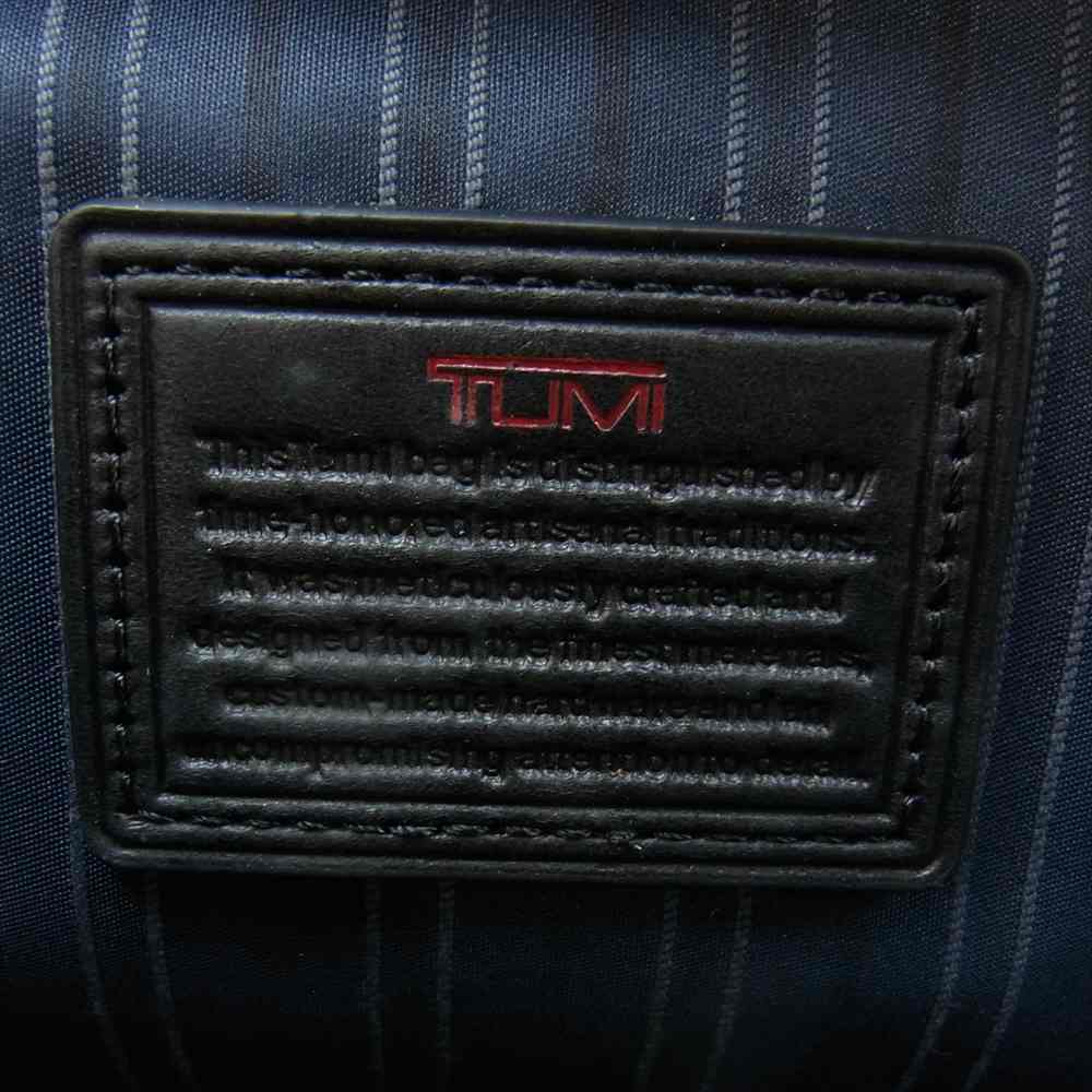 TUMI トゥミ 26141 ALPHA アルファ エクスパンダブル オーガナイザー ラップトップ 2WAY ブリーフケース ネイビー系【新古品】【未使用】【中古】