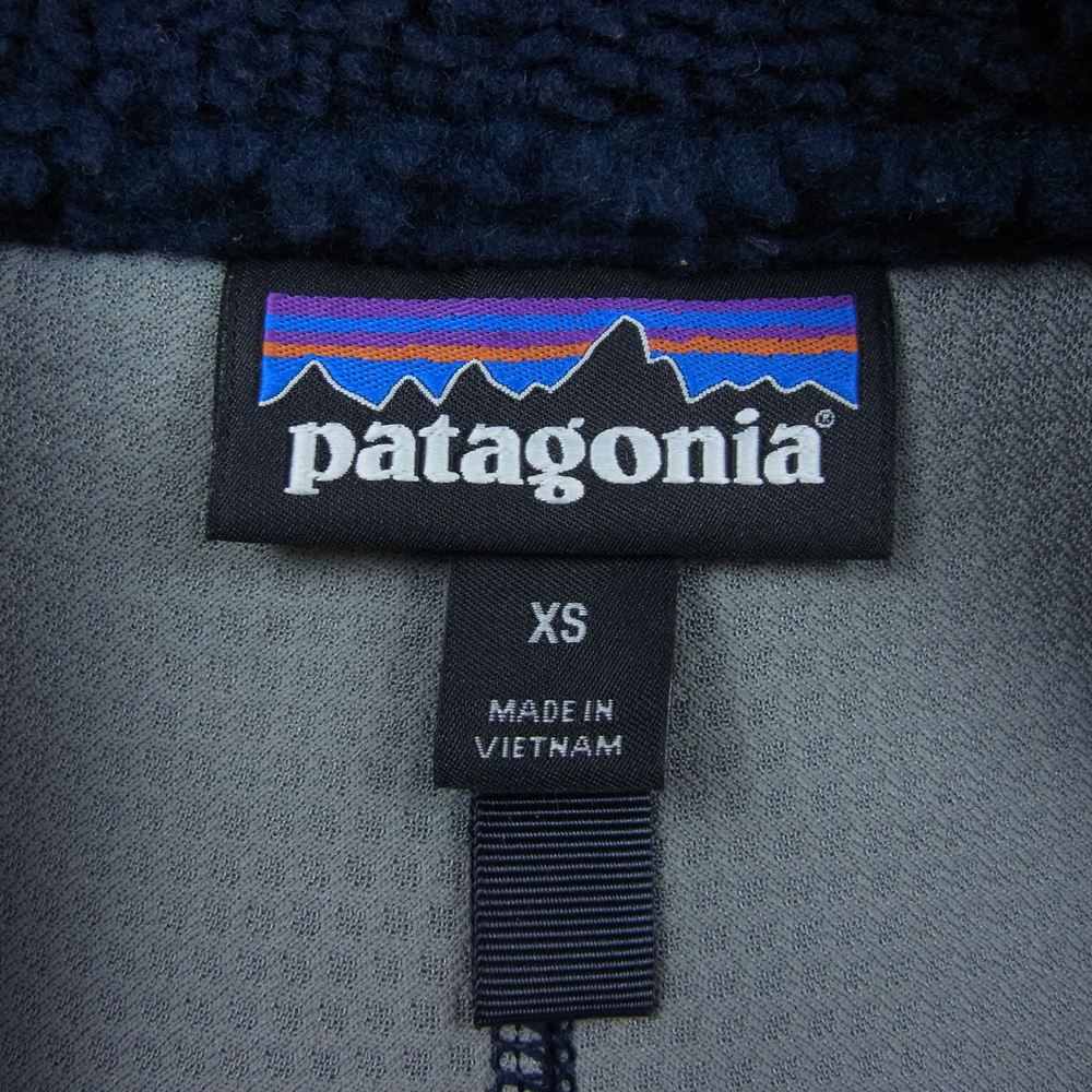 patagonia パタゴニア 17AW 23048 17年製 Classic Retro X Vest クラシックレトロ エックス ベスト フリース ベスト ネイビー系 S【中古】