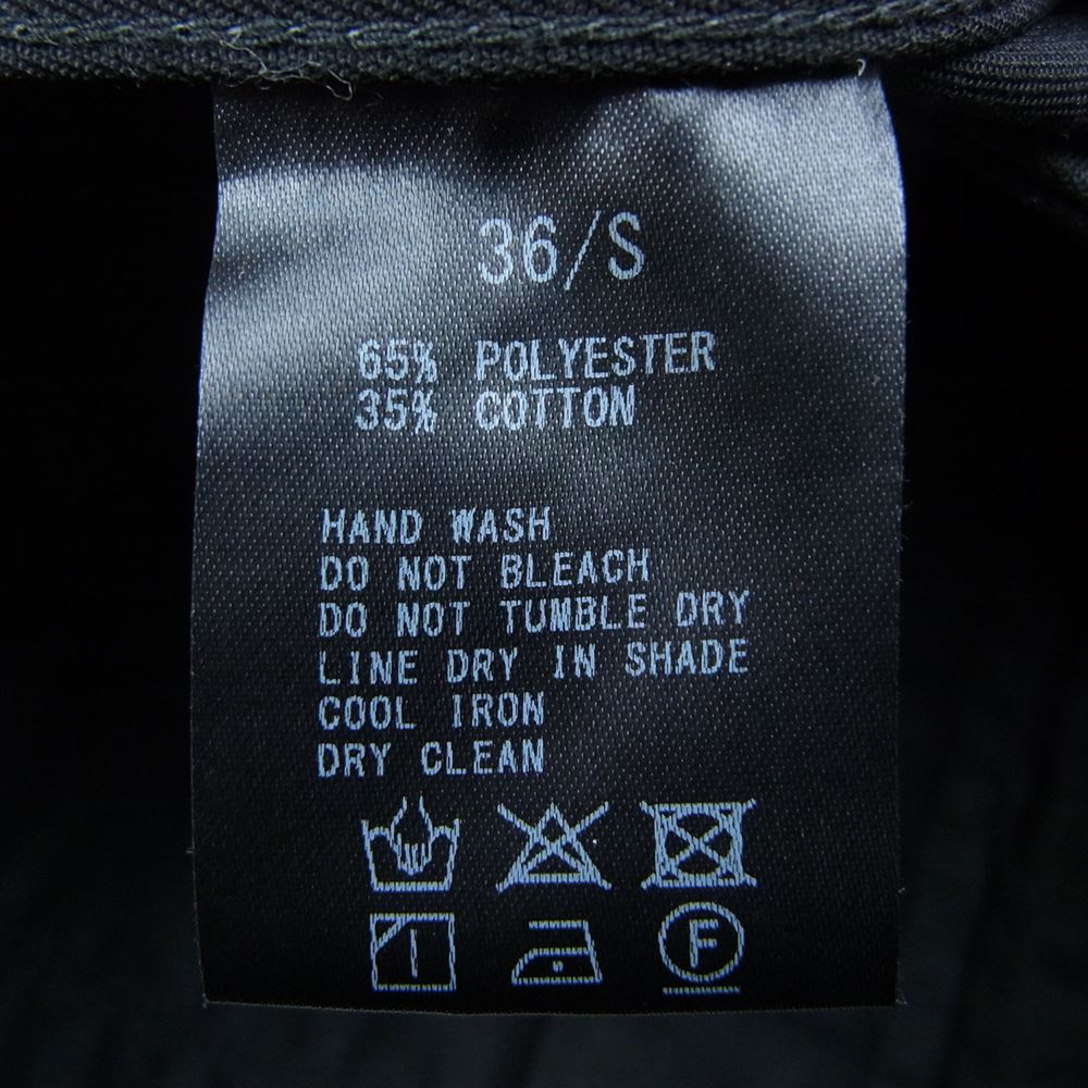 トロフィークロージング Gas Worker Jacket ワーク ジャケット ブラック系 36【中古】