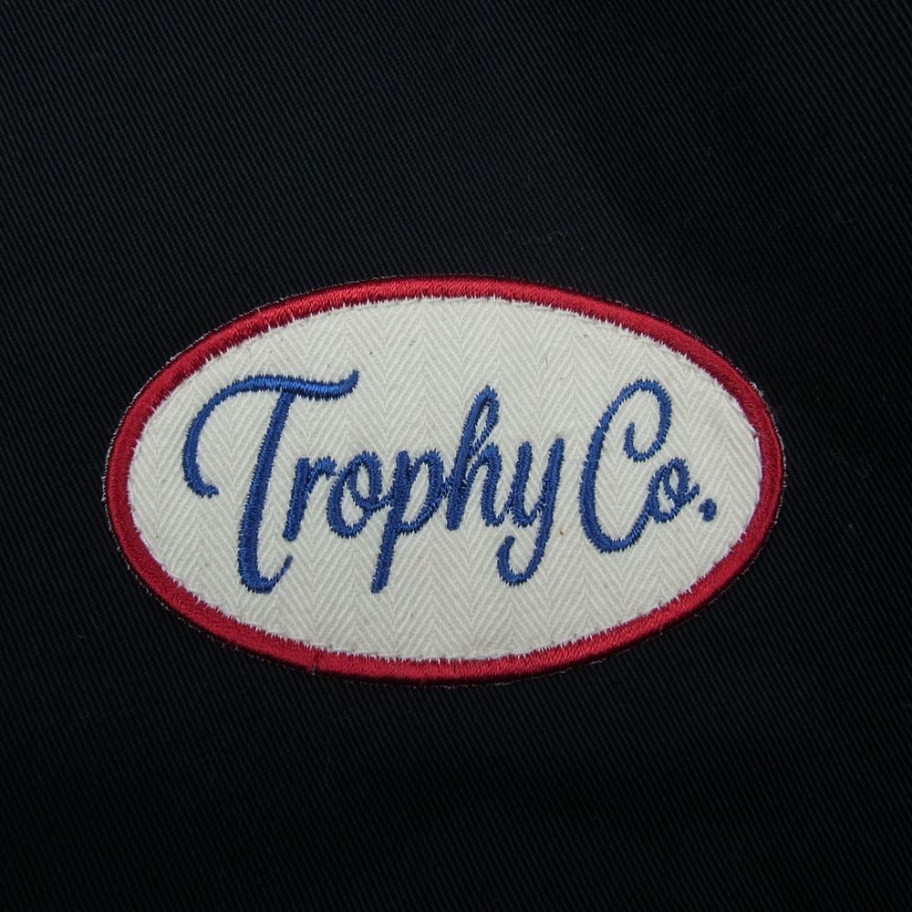 トロフィークロージング Gas Worker Jacket ワーク ジャケット ブラック系 36【中古】