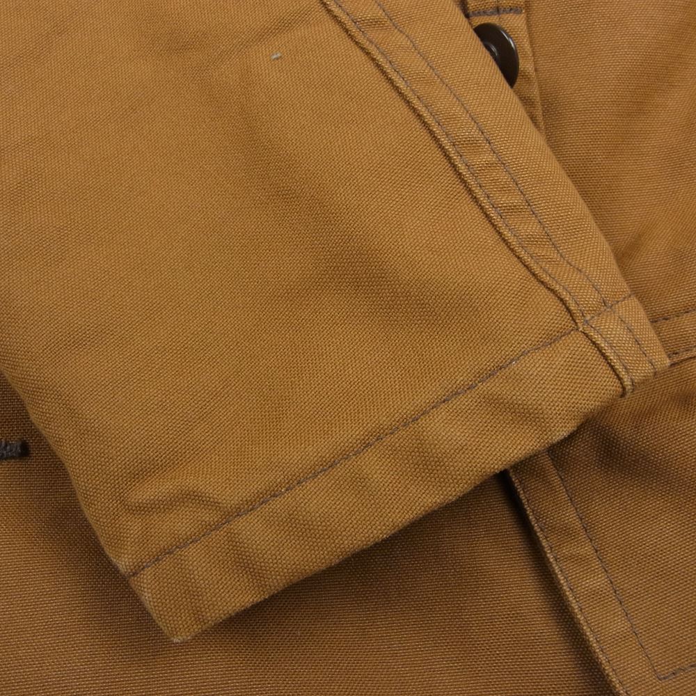 SUGAR CANE シュガーケーン SC13999 MACKNAW COAT 13oz ブラウンキャンバス マッキノー コート ライトブラウン系 36【中古】