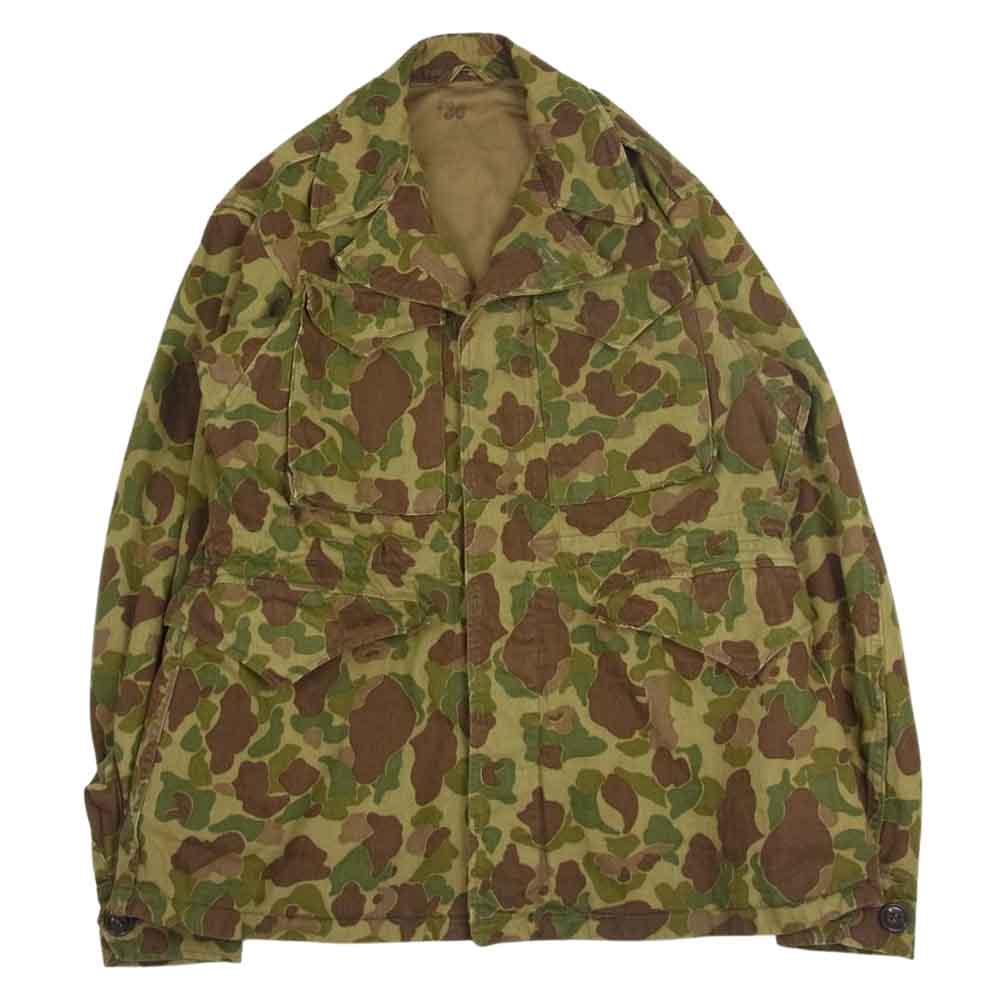 Buzz Rickson's バズリクソンズ BR14788 M-1943 CIVILIAN MODEL 民間モデル 迷彩 フィールド ジャケット カーキ系 36【中古】