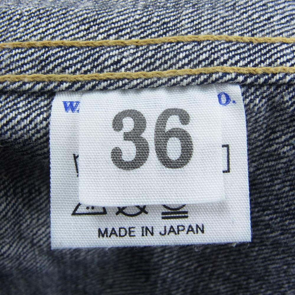 WAREHOUSE ウエアハウス DUCK DIGGER 1920s MODEL 1stタイプ デニム ジャケット インディゴブルー系 36【中古】