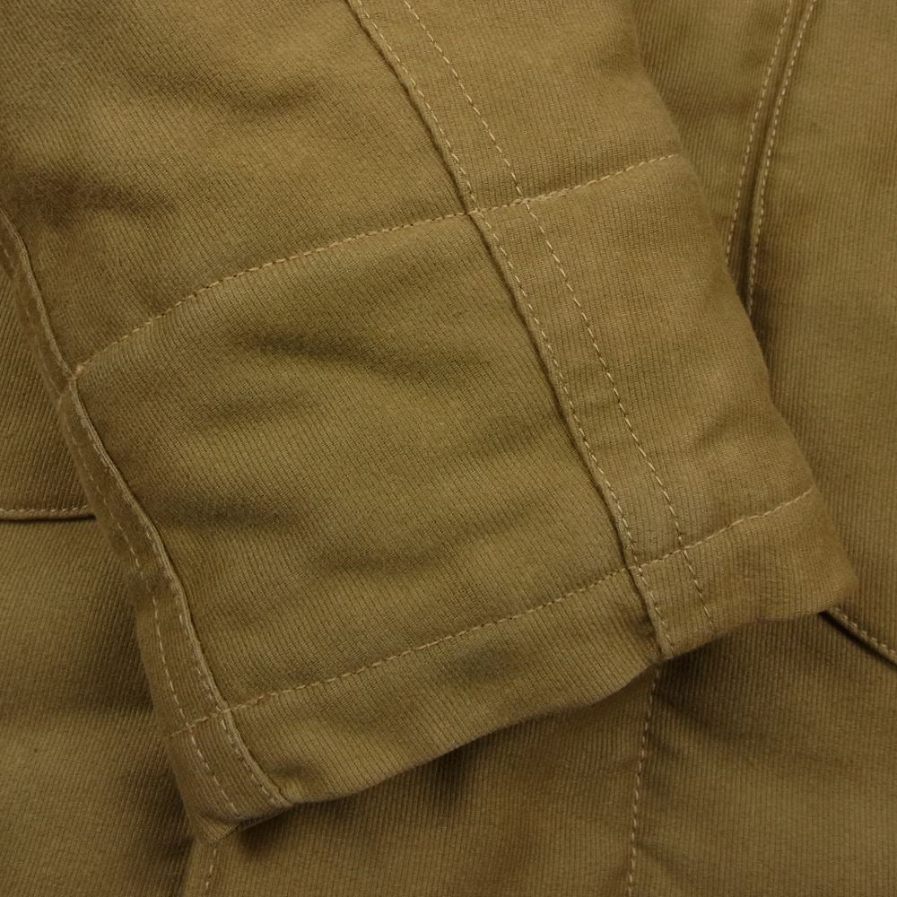 COLIMBO コリンボ TRIBOROUGH TRAP TOOLS OBSERVER PARKA オブザーバー パーカー ミリタリー ジャケット ベージュ系 36【中古】