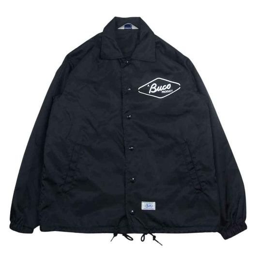 The REAL McCOY'S ザリアルマッコイズ BUCO COACH JACKET ENGINEERS ブコ コーチ ジャケット ブラック系 S【中古】