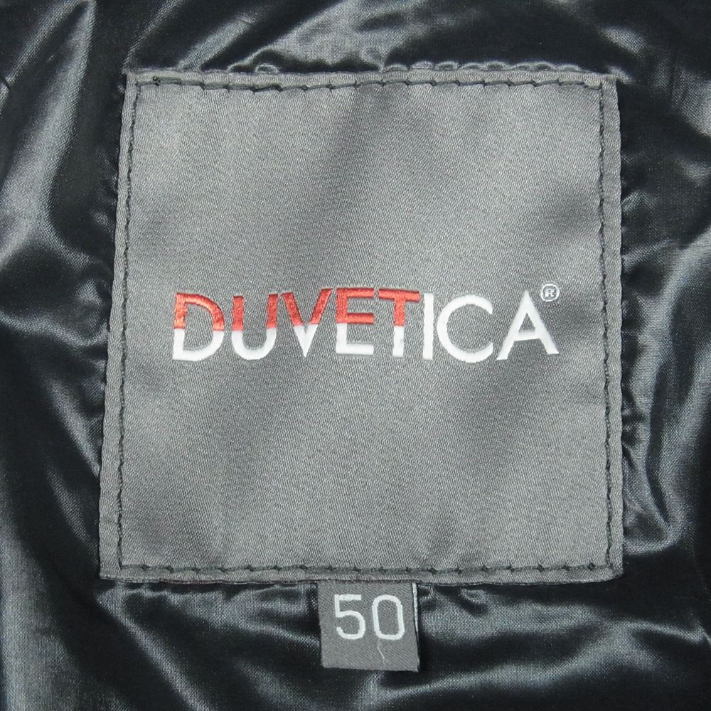 DUVETICA デュベティカ ERACLE エラクル ファー付 ダウン ジャケット ダークグレー系 50【中古】