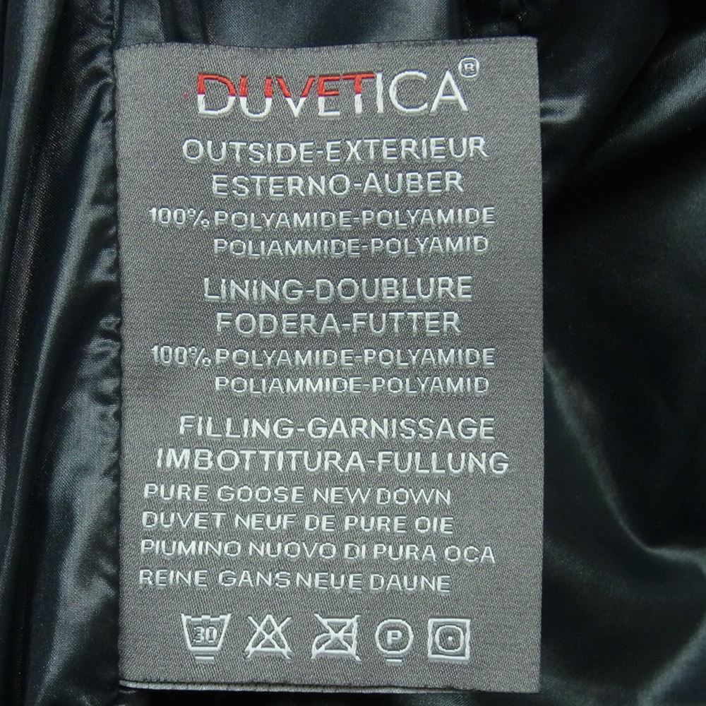 DUVETICA デュベティカ ERACLE エラクル ファー付 ダウン ジャケット ダークグレー系 50【中古】