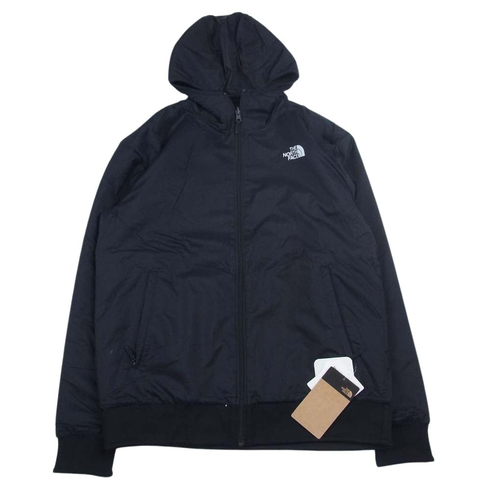 THE NORTH FACE ノースフェイス NT62289 Reversible Tech Air Hoodie リバーシブル テックエアー フーディ パーカー ジャケット ブラック系 XL【新古品】【未使用】【中古】