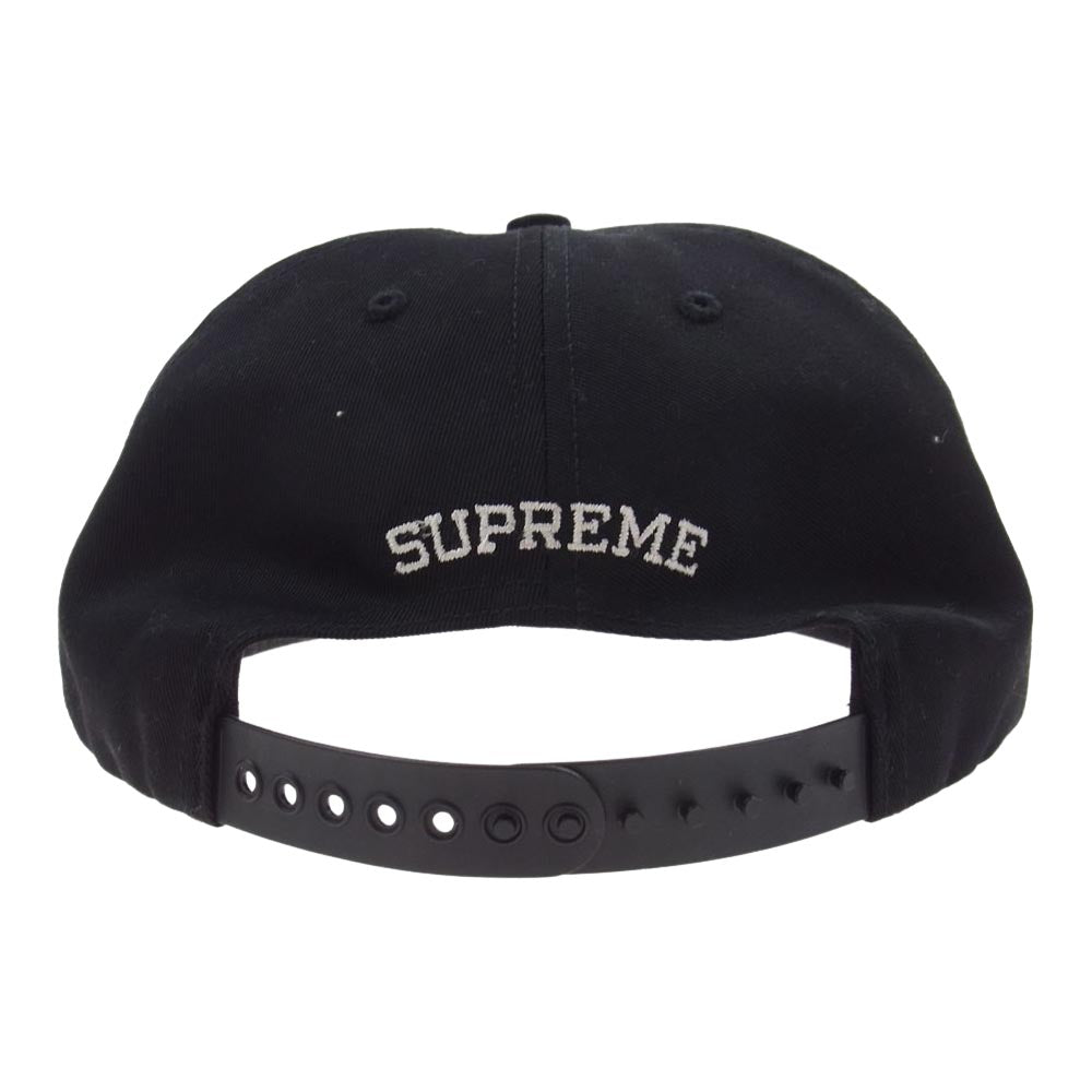 Supreme シュプリーム 21AW SHATTERED LOGO 5-PANEL シャッター ロゴ 5 パネル キャップ ブラック系【中古】