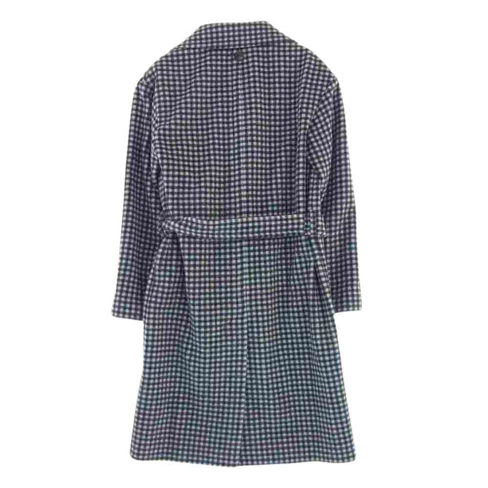 イーヴォ OSTUNI ベルテッド　コート ホワイト系 ブラック系 42【新古品】【未使用】【中古】