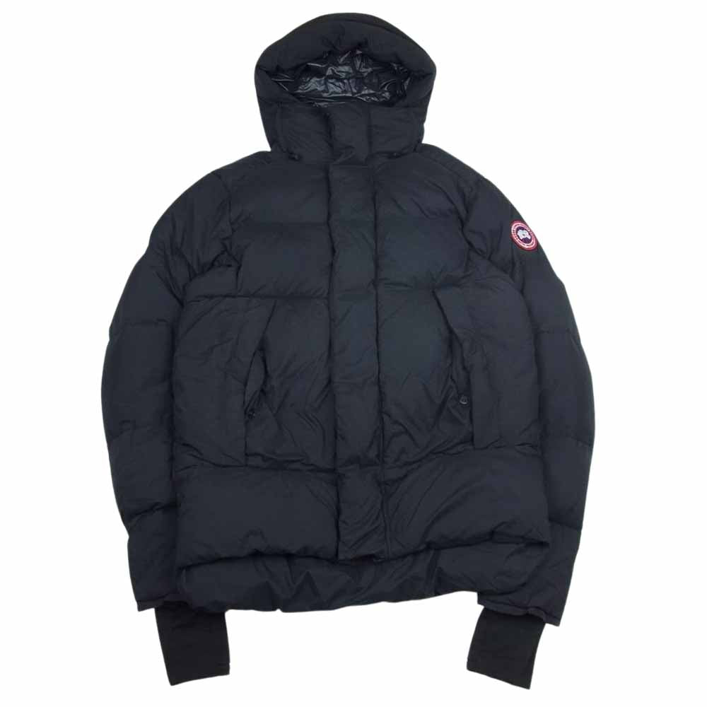 CANADA GOOSE カナダグース 5076M 国内正規品 サザビーリーグ ARMSTRONG HOODY アームストロング フーディ ダウンジャケット ブラック系 S【中古】