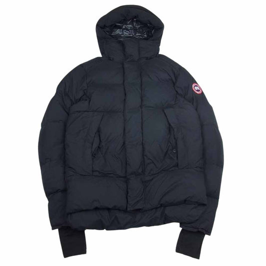CANADA GOOSE カナダグース 5076M 国内正規品 サザビーリーグ ARMSTRONG HOODY アームストロング フーディ ダウンジャケット ブラック系 S【中古】