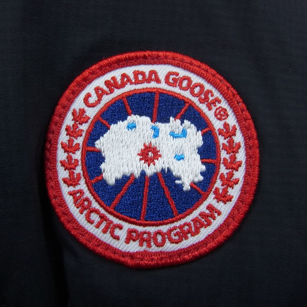 CANADA GOOSE カナダグース 5076M 国内正規品 サザビーリーグ ARMSTRONG HOODY アームストロング フーディ ダウンジャケット ブラック系 S【中古】