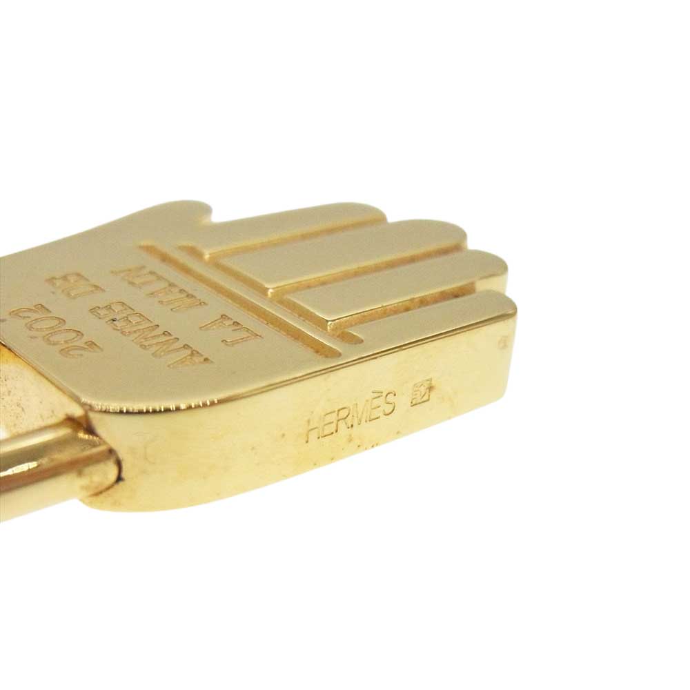 HERMES エルメス 2002 ANNEE DE LA MAIN ハンド カデナ  ゴールド系【中古】