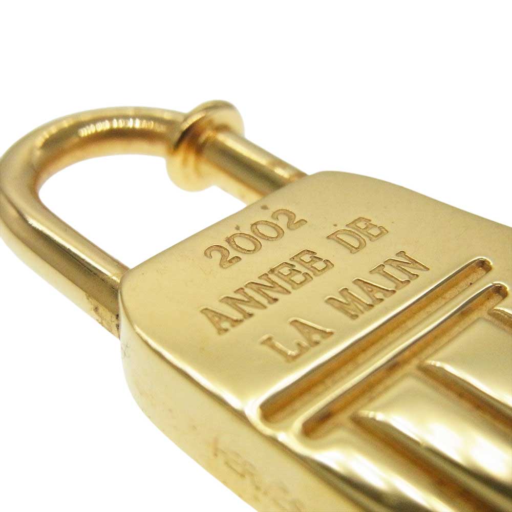 HERMES エルメス 2002 ANNEE DE LA MAIN ハンド カデナ  ゴールド系【中古】