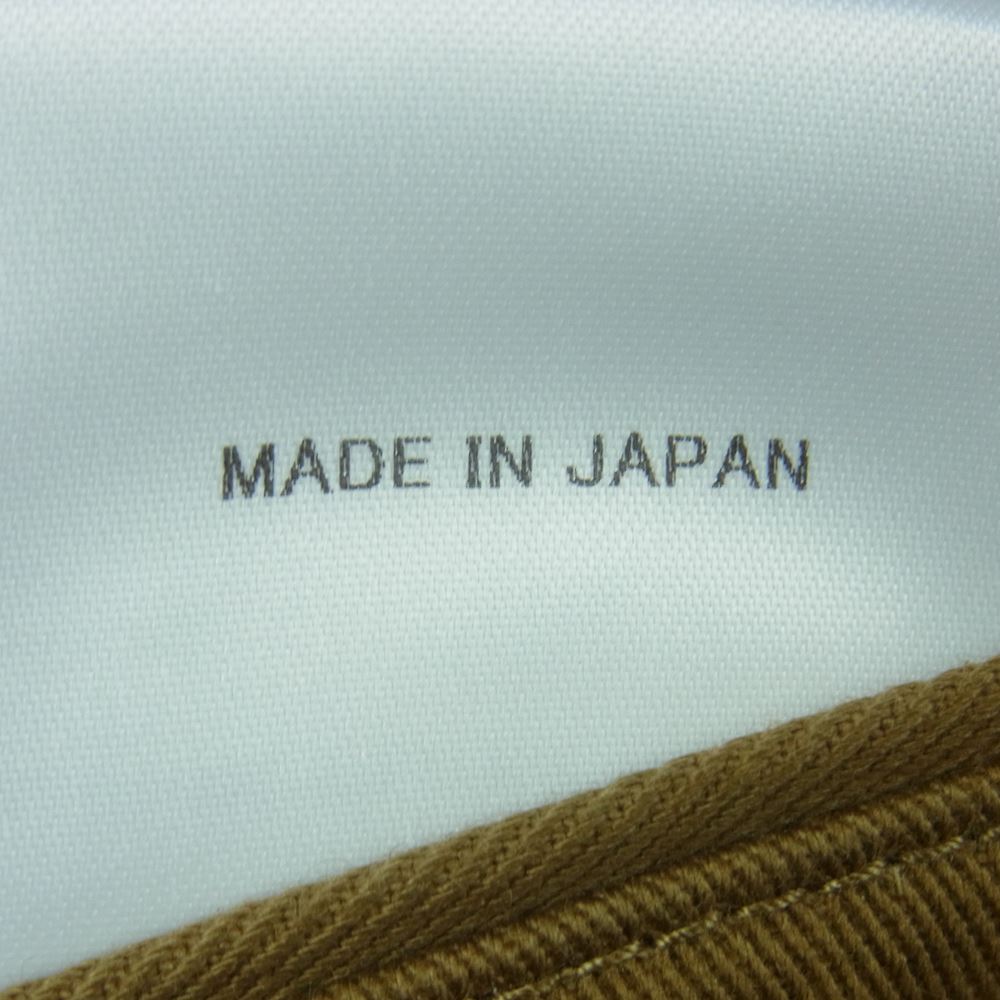 シルバーアンドゴールド CHINO TROUSERS Ash Brown チノ トラウザー パンツ チノパン ブラウン系 L【新古品】【未使用】【中古】