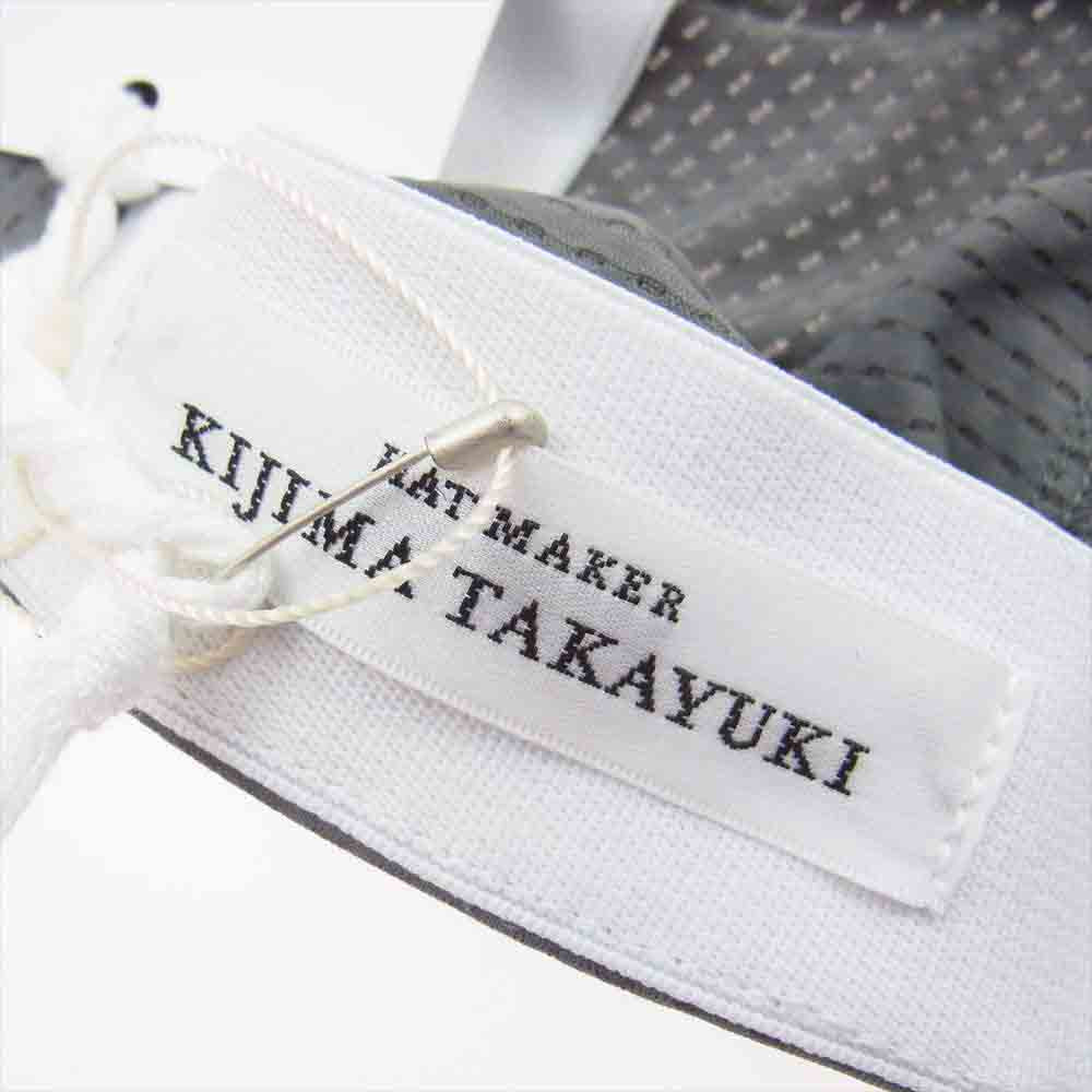 TAKAHIRO MIYASHITA The SoloIst. タカヒロミヤシタザソロイスト 22SS ska.0001SS22 KIJIMA TAKAYUKI キジマタカユキ 2WAY two-way cycling cap サイクリング キャップ グレー系 M【中古】