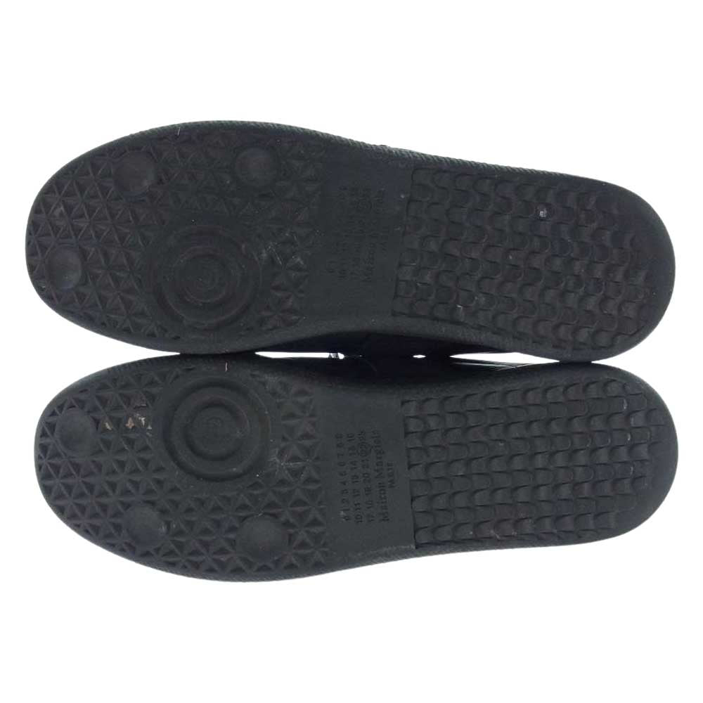 MAISON MARGIELA メゾンマルジェラ スニーカー 22ライン レプリカ ジャーマントレーナー ブラック系 41【中古】 MAISON MARGIELA メゾンマルジェラ 22ライン レプリカ ジャーマン