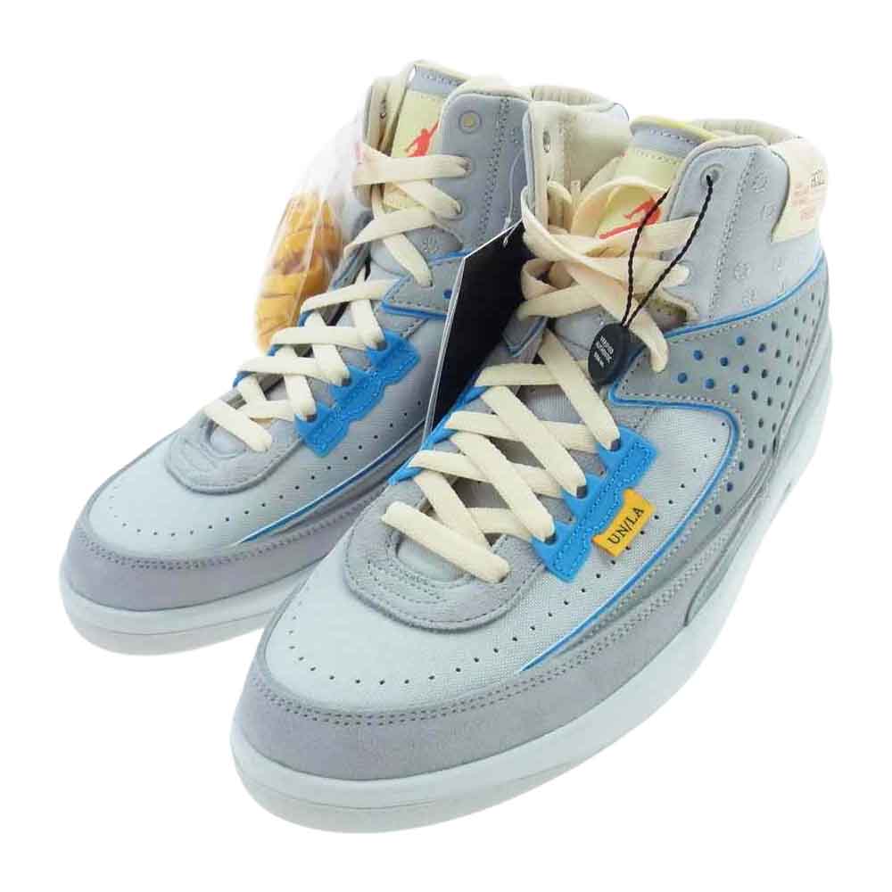 NIKE ナイキ DN3802-001 UNION ユニオン AIR JORDAN 2 AJ2 RETRO SP エアジョーダン レトロ ハイカット スニーカー グレー系 27cm【新古品】【未使用】【中古】
