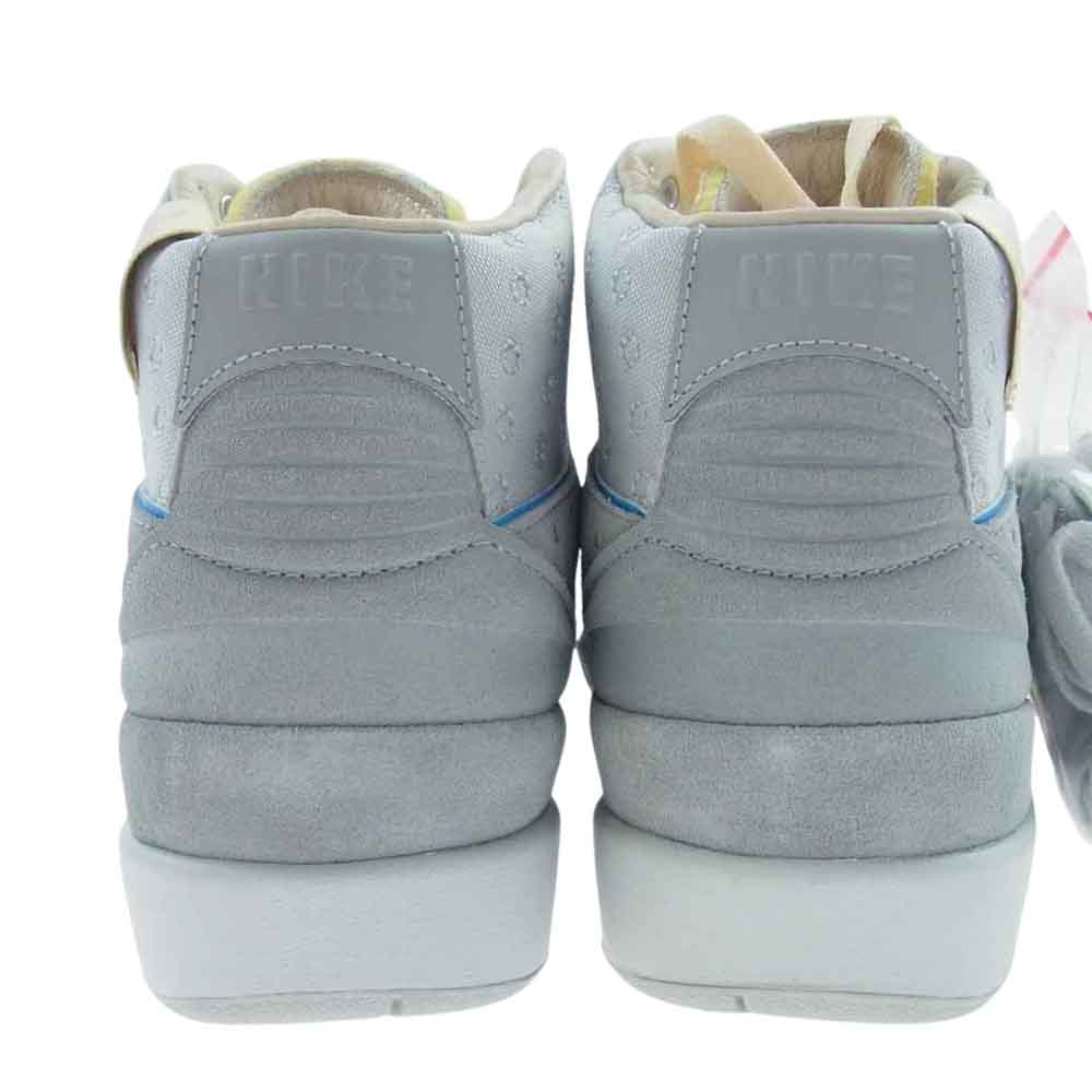 NIKE ナイキ DN3802-001 UNION ユニオン AIR JORDAN 2 AJ2 RETRO SP エアジョーダン レトロ ハイカット スニーカー グレー系 27cm【新古品】【未使用】【中古】