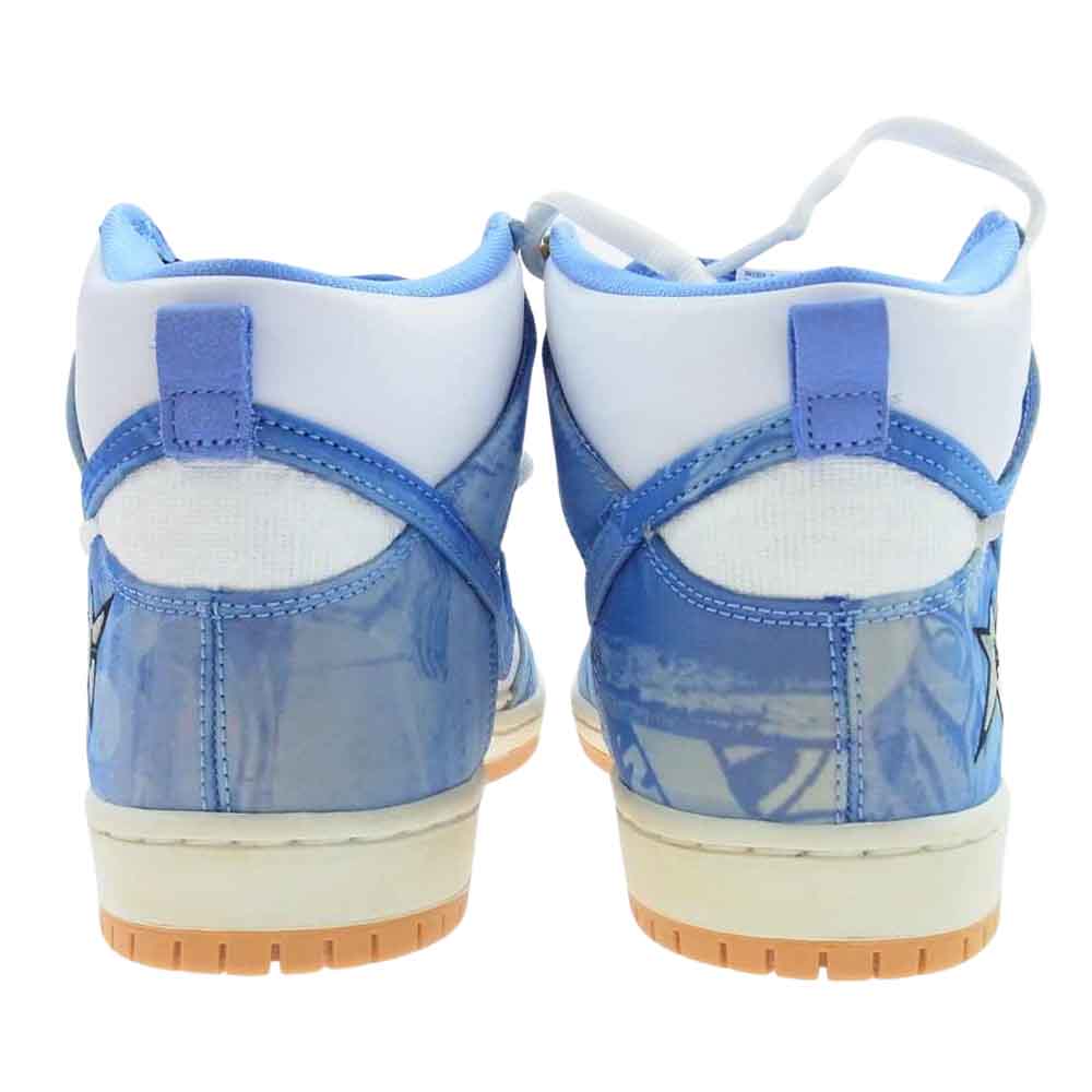 NIKE ナイキ CV1677-100 CARPET COPANY SB DUNK HIGH PRM QS カーペットカンパニー プレミアム ダンク ローカット スニーカー ホワイト系 ブルー系 27.5cm【新古品】【未使用】【中古】