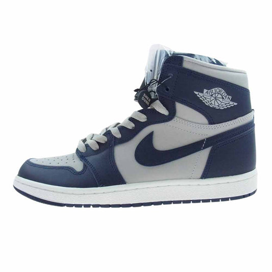 NIKE ナイキ BQ4422-400 AIR JORDAN 1 AJ1 HIGH RETRO SP 85 GEORGETOWN HOYAS エアジョーダン ジョージタウン ホヤス ハイカット スニーカー グレー系 ブルー系 27.5cm【極上美品】【中古】